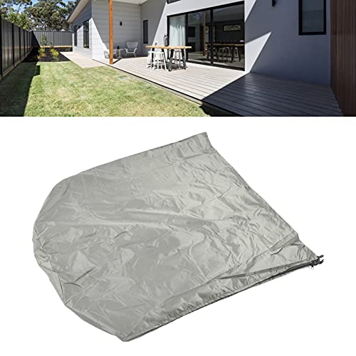 QSTNXB Heater Cover, Portable Easy to Clean Patio Heater Cover with Zipper Design, Waterproof Sunproof Rainproof Outdoor Dustproof Covers, for Garden Barbecue, Wedding, All Kinds of Parties(Beige)