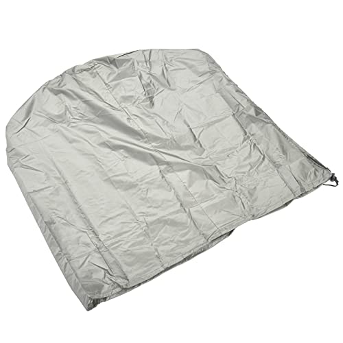 QSTNXB Heater Cover, Portable Easy to Clean Patio Heater Cover with Zipper Design, Waterproof Sunproof Rainproof Outdoor Dustproof Covers, for Garden Barbecue, Wedding, All Kinds of Parties(Beige)