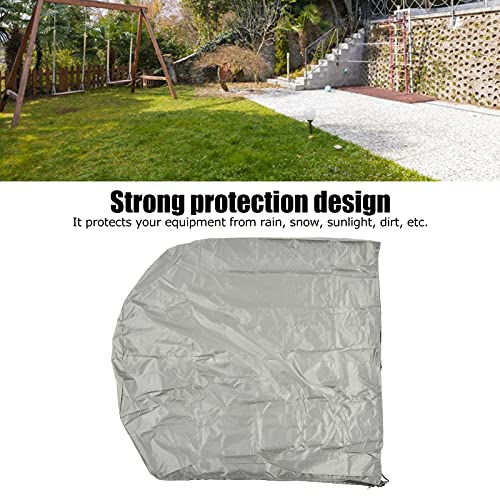 QSTNXB Heater Cover, Portable Easy to Clean Patio Heater Cover with Zipper Design, Waterproof Sunproof Rainproof Outdoor Dustproof Covers, for Garden Barbecue, Wedding, All Kinds of Parties(Beige)