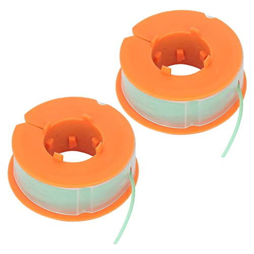 Trimmer Head Spool, High Accuracy Lawn Mower Spool Line Reliable Stable Performance Durable Perfect Fit for Garden(Green)