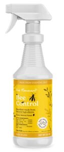 vine homecare bee control spray | 32 ounce | repels most common types of bees | natural, non-toxic formula | quick, easy pest control | safe around kids & pets