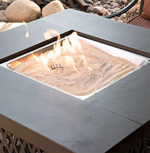 Executive Deal 10lbs of #20 Mesh Silica Sand - Heatproof Fire Pit/Fire Place Accessory