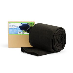 Aquascape Inc 85010 Pond and Water Garden Non-Woven Geotextile Underlayment, 150 sq. ft, Black