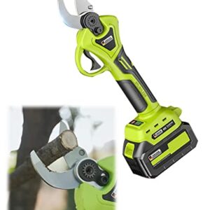 Electric Pruning Shears For Garden Cordless Rechargeable Power Scissors Tree Branch Cutters MAX 50mm(1.9 Inch) Cutting Diameter With LED Display Hedge, Trees, Branches & Twigs Shears Cutter ( Size : W