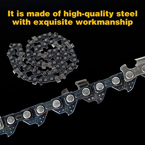 5 Pieces 6 Inch Mini Chainsaw Chain With 2 Pcs Replacement Saw Chain Bar Replacement Chains For Cordless Electric Portable Mini Chainsaw Mini Cordless Electric Chainsaw Chain for Wood Branch Cutting