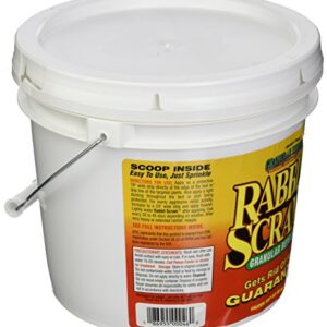 Enviro Pro 11006 Rabbit Scram Repellent Granular White Pail, 6 Pounds