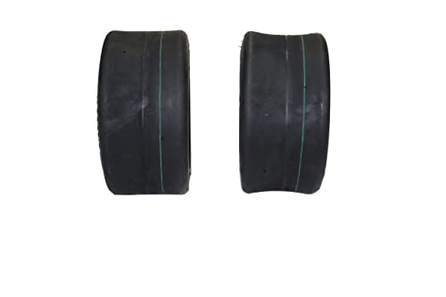 (Set of 2) 11x6.00-5 4 Ply Smooth Tread for Lawn & Garden Zero Turn Mower or Go-Kart