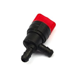 briggs & stratton 698181 fuel shut-off valve for 3.5 and 5 hp industrial plus engines, 90 degree valve