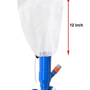 ATIE Pool Spa Mini Jet Vacuum Pool Cleaner Fine Mesh Bag for In-ground/Above-Ground Pool Spa Jet Vacuum Pool Cleaner