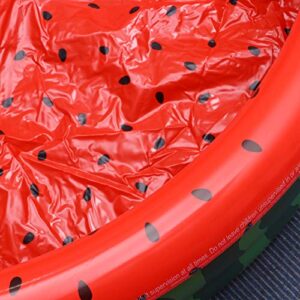 Happyyami Childrens Toys 1 Pc Inflatable Swimming Pool Outdoor Watermelon Paddling Pool for Family Kiddie Adult Children Outdoor Backyard Garden Infant Toy