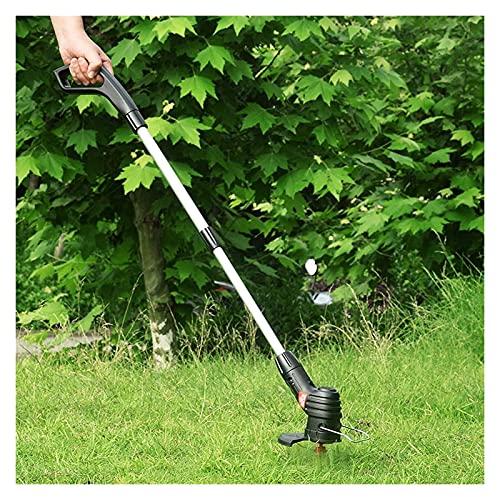 PSBYW Cordless Grass Trimmer, Li-Ion Battery with Charger, Multi-Functional, Grass Trimmer, Brushcutter, Strimmer, Garden Set (Color : Black)