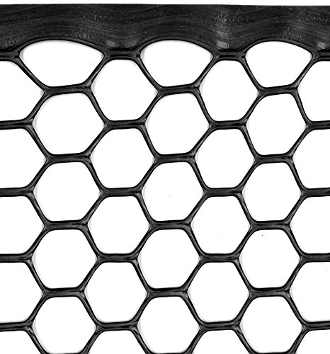 Tenax 72120546 Hex Poultry Fence, 3' x 25' Black