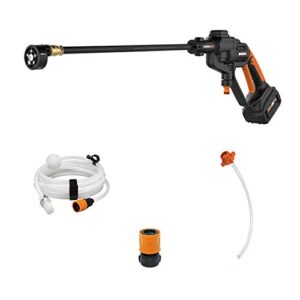 worx hydroshot 20v power share 320 psi portable power cleaner -wg620 (battery & charger included)
