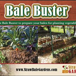 BaleBuster Straw Bale Gardening Twenty Bale Preparation kit Traditional Refined NPK Formulation 24 lbs (not Organic)