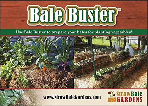 BaleBuster Straw Bale Gardening Twenty Bale Preparation kit Traditional Refined NPK Formulation 24 lbs (not Organic)