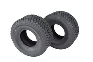 15×6.00-6 4 ply turf tires for lawn & garden (set of two) atw-003