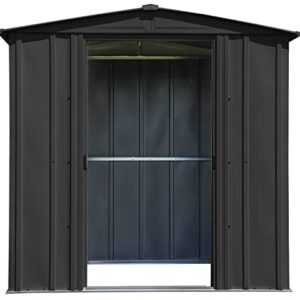 Arrow Shed Classic 6' x 5' Outdoor Padlockable Steel Storage Shed Building