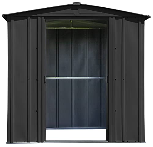 Arrow Shed Classic 6' x 5' Outdoor Padlockable Steel Storage Shed Building