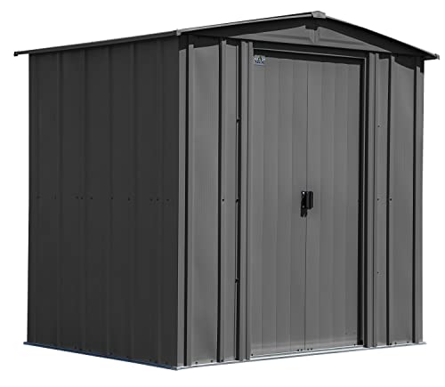 Arrow Shed Classic 6' x 5' Outdoor Padlockable Steel Storage Shed Building