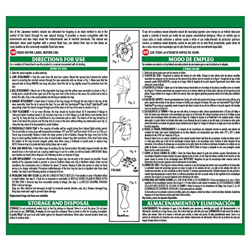 Spectracide Bag-A-Bug Japanese Beetle Trap2 (56901) (3 Pack)