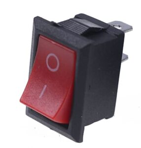 ieqfue 791-182405 on off power switch toggle switch 753-05522 compatible with mtd bolens craftsman mcculloch troy-bilt cub-cadet lawn & garden equipment