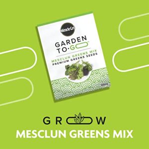 Miracle-Gro Garden to Go Mesclun Greens Mix - All-in-One Garden Kit