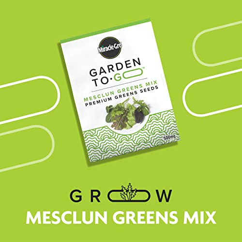 Miracle-Gro Garden to Go Mesclun Greens Mix - All-in-One Garden Kit