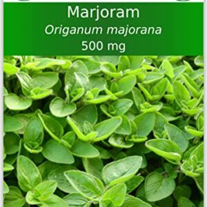 TKE Farms - Marjoram Seeds for Planting, 500 mg approxi. 2000 Seeds, Origanum majorana