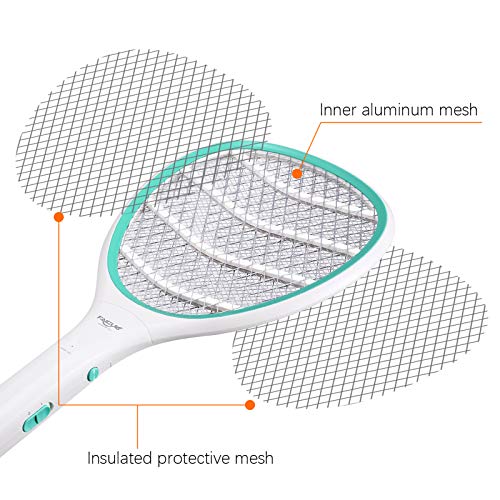 Faicuk 2 Pack Bug Zapper Racket Electric Fly Swatter