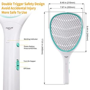 Faicuk 2 Pack Bug Zapper Racket Electric Fly Swatter