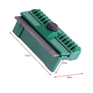 Chainsaw Chain Track Guide Bar Rail Dressers, 11 * 6 * 4cm Bar Rail Dressers Lawn Garden Lawn Garden File Repairer Tool, Chainsaw Chain Repairer Tool Synchrotron Track With Depth Gauge