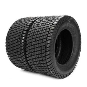 2pcs 24×12.00-12 tubeless turf tires lawn garden mower tractor cart tires 24x12x12 6 ply