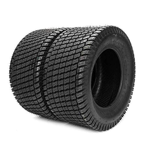 2pcs 24x12.00-12 Tubeless Turf Tires Lawn Garden Mower Tractor Cart Tires 24x12x12 6 Ply