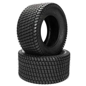 2pcs 24x12.00-12 Tubeless Turf Tires Lawn Garden Mower Tractor Cart Tires 24x12x12 6 Ply