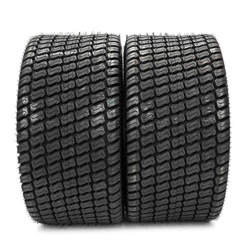 2pcs 24x12.00-12 Tubeless Turf Tires Lawn Garden Mower Tractor Cart Tires 24x12x12 6 Ply