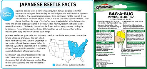 Spectracide Bag-A-Bug Japanese Beetle Trap2 30 Ct. (Replacement Bags Only)