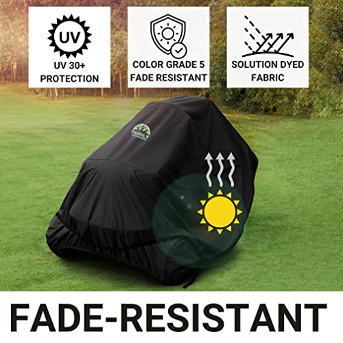 Riding Lawn Mower Cover Waterproof Outdoor, Riding Mower Cover, Riding Lawnmower Cover Waterproof Heavy Duty, Lawn Tractor Cover, Waterproof Lawn Mower Cover Waterproof Heavy Duty, Tractor Mower Cover