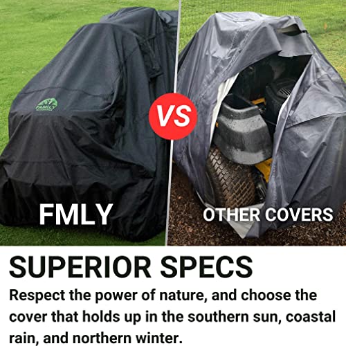 Riding Lawn Mower Cover Waterproof Outdoor, Riding Mower Cover, Riding Lawnmower Cover Waterproof Heavy Duty, Lawn Tractor Cover, Waterproof Lawn Mower Cover Waterproof Heavy Duty, Tractor Mower Cover