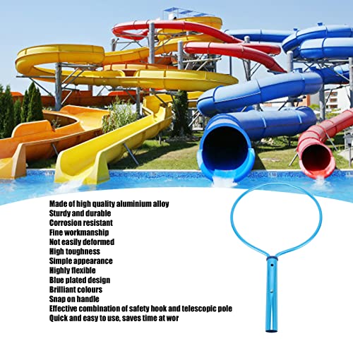 Garden kit Pool Emergency Hook Round Aluminium Alloy Safety Hook for Swimming Pool Water Park