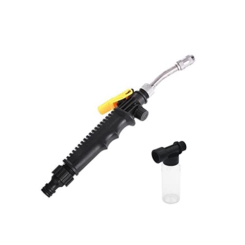 Kaadlawon 2-in-1 High Pressure Washer High Pressure Water Metal High Pressure Power Garden Sprinkle Adjustable Portable Cleaning Tool for Wall, Garden, Car, Home Cleaning