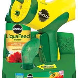 Miracle-Gro LiquaFeed All Purpose Plant Food Advance Starter Kit and Refills Bundle: One Feeder and Five Bottles