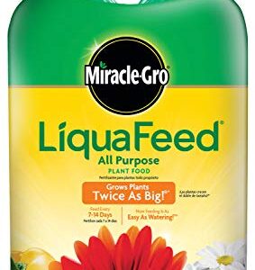 Miracle-Gro LiquaFeed All Purpose Plant Food Advance Starter Kit and Refills Bundle: One Feeder and Five Bottles