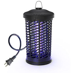 electric bug zapper, mosquito zapper indoor/outdoor, 4200v 18w waterproof fly zapper mosquito trap for home, patio, backyard