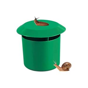 snail trap,snail cages snail trap with roof – snail catch box durable and reusable slugs trap plant, useful garden tools aquarium fish tank accessories