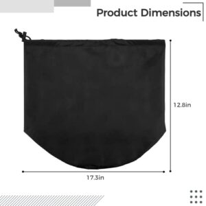 Varku 4PCS Trimmer Engine Dustproof Covers, 420D Oxford Fabric Lawn Mower Covers, Waterproof Weed Eater Protective Bags for Garden Trimming Machine