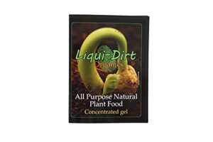 liqui-dirt nano powder all-purpose organic complete plant food -18 balanced super foods blend of vitamins minerals micro-fungi and bio-organisms (1 gallon)