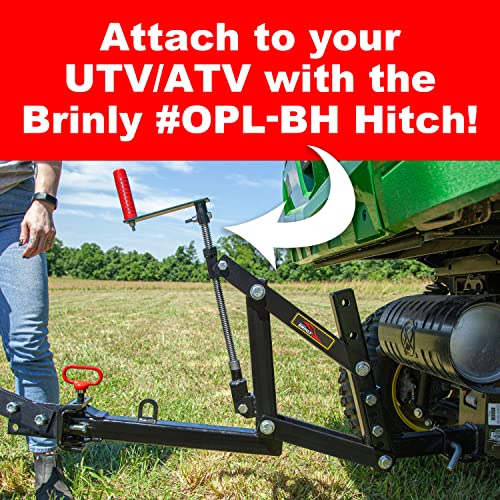 Brinly PP-510-A Sleeve Hitch Tow Behind Moldboard Plow, 10"