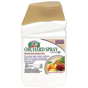 Bonide Captain Jack's Citrus, Fruit & Nut Orchard Spray, 16 oz Concentrate, Multi-Purpose Fungicide, Insecticide and Miticide