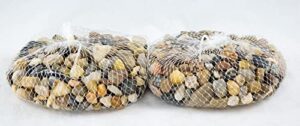 calibonsai 3 lbs. decorative pebbles for bonsai humidity tray, top dressing, lucky bamboo & zen garden