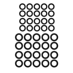 40 pack power pressure washer o-rings for 1/4”, 3/8”, m22 quick connect coupler, each 20 pieces